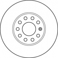 Тормозной диск BENDIX 562235B