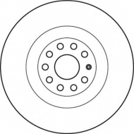 Тормозной диск BENDIX 562239B
