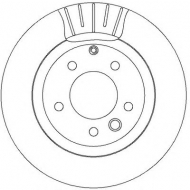 Тормозной диск BENDIX 562393B