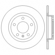 Тормозной диск BENDIX 562580BC
