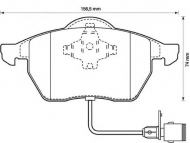 Комплект тормозных колодок BENDIX 571512B