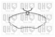 Комплект тормозных колодок QUINTON HAZELL BP1440