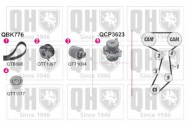 Комплект водяного насоса / зубчатого ремня QUINTON HAZELL QBPK7761