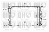 Теплообменник QUINTON HAZELL QER1561