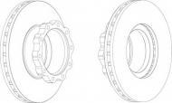 Тормозной диск FERODO FCR144A