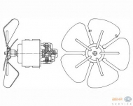 вентилятор HELLA 8EW 009 160-291