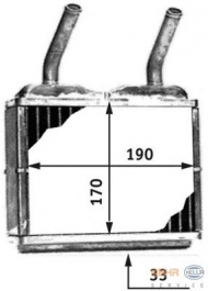 Теплообменник HELLA 8FH 351 311-781