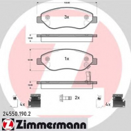 Комплект тормозных колодок ZIMMERMANN 24550.190.2