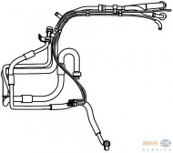 Шлангопровод HELLA 9GS 351 337-581