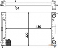 Теплообменник HELLA 8MK 376 713-331