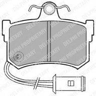 Комплект тормозных колодок DELPHI LP434