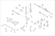 Подвеска колеса DELPHI FORD-14797-F
