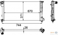 Теплообменник HELLA 8MK 376 755-351