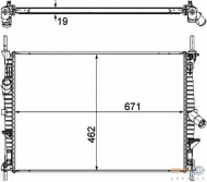 Теплообменник HELLA 8MK 376 764-501