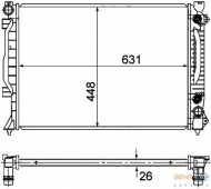 Теплообменник HELLA 8MK 376 781-031