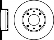 Тормозной диск HELLA 8DD 355 100-361