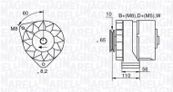 Генератор MAGNETI MARELLI 063534893700