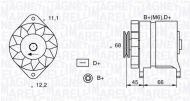 Генератор MAGNETI MARELLI 063321112010