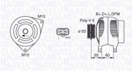 Генератор MAGNETI MARELLI 063377496010