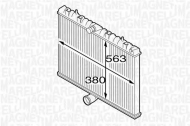 Теплообменник MAGNETI MARELLI 350213127300