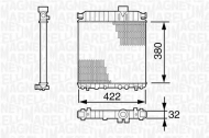 Теплообменник MAGNETI MARELLI 350213384000