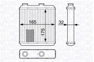 Теплообменник MAGNETI MARELLI 350218345000