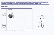 Ременный комплект MAGNETI MARELLI 341313151101
