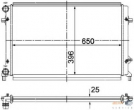 Теплообменник BEHR HELLA SERVICE 8MK 376 781-091