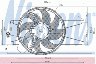 Вентилятор NISSENS 85030