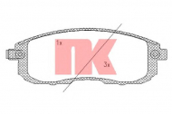 Комплект тормозных колодок NK 225222