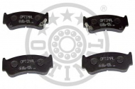 Комплект тормозных колодок OPTIMAL 59252