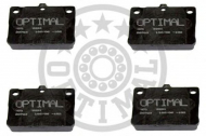 Комплект тормозных колодок OPTIMAL 9281