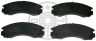 Комплект тормозных колодок OPTIMAL 9711