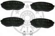 Комплект тормозных колодок OPTIMAL 9720