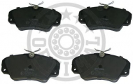 Комплект тормозных колодок OPTIMAL 9756