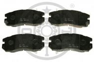 Комплект тормозных колодок OPTIMAL 9788