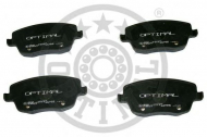Комплект тормозных колодок OPTIMAL 10492