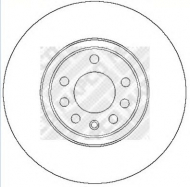 Тормозной диск MAPCO 25709