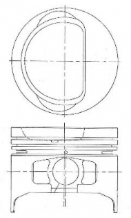 Поршень AE 23940 STD