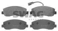 Комплект тормозных колодок SWAG 60 91 6845