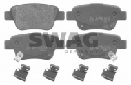 Комплект тормозных колодок SWAG 81 91 6652