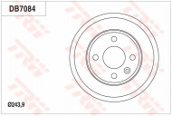 Тормозный барабан TRW DB7084