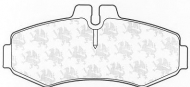 Комплект тормозных колодок QH Benelux BP1096