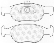 Комплект тормозных колодок QH Benelux BP1131