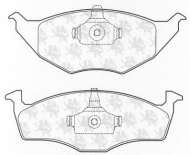 Комплект тормозных колодок QH Benelux BP1224