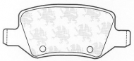 Комплект тормозных колодок QH Benelux BP1249