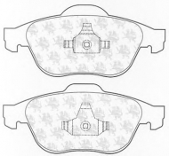 Комплект тормозных колодок QH Benelux BP1321