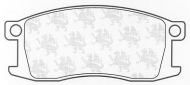 Комплект тормозных колодок QH Benelux BP194