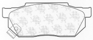 Комплект тормозных колодок QH Benelux BP329