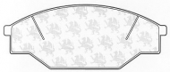 Комплект тормозных колодок QH Benelux BP337